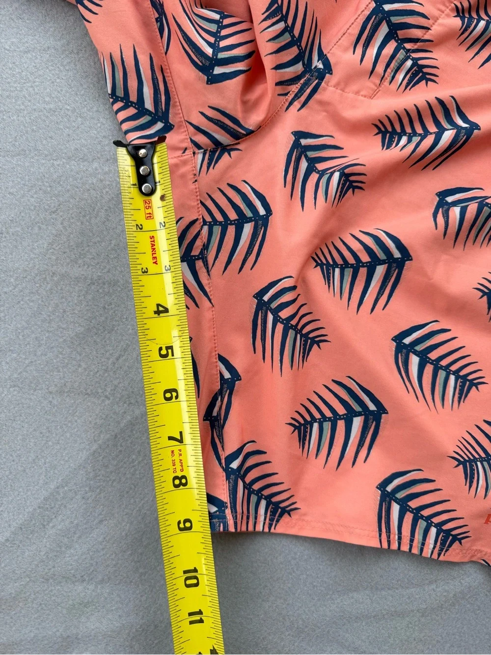 Patagonia Stretch Planing Board Shorts Sz 38 Four-Way Stretch Palms of Heart